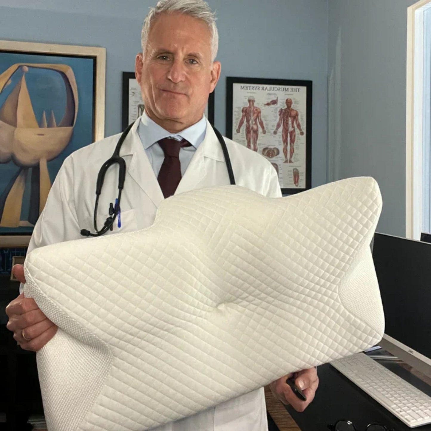 Cervio - Oreiller Cervical Ergonomique